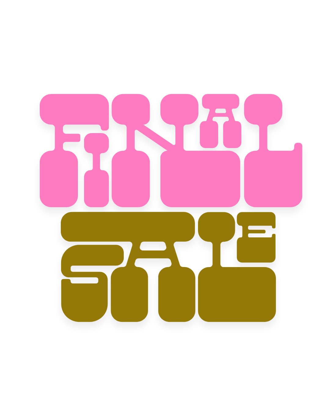 final sale graphic text