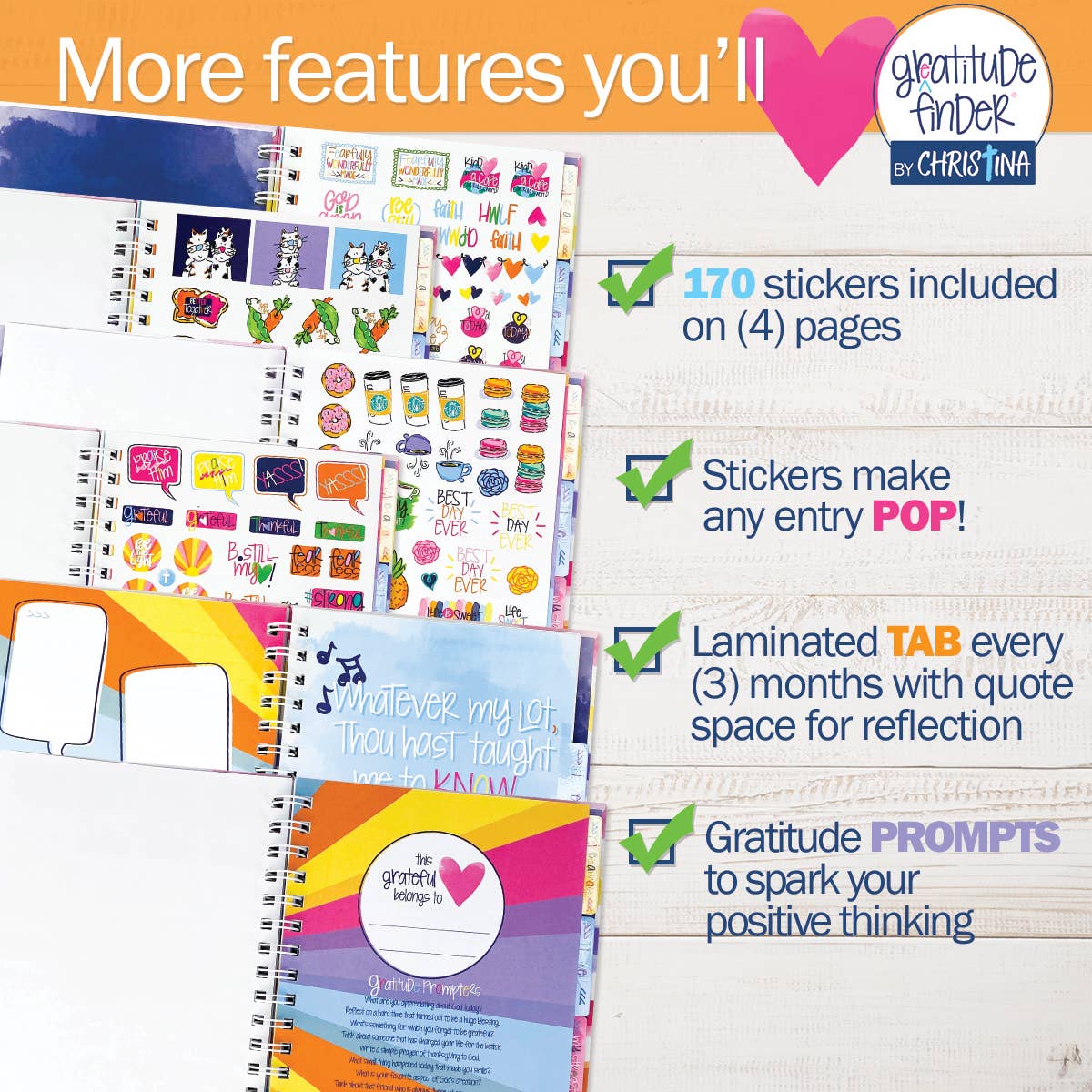 Faith-Based Gratitude Finder® Journals