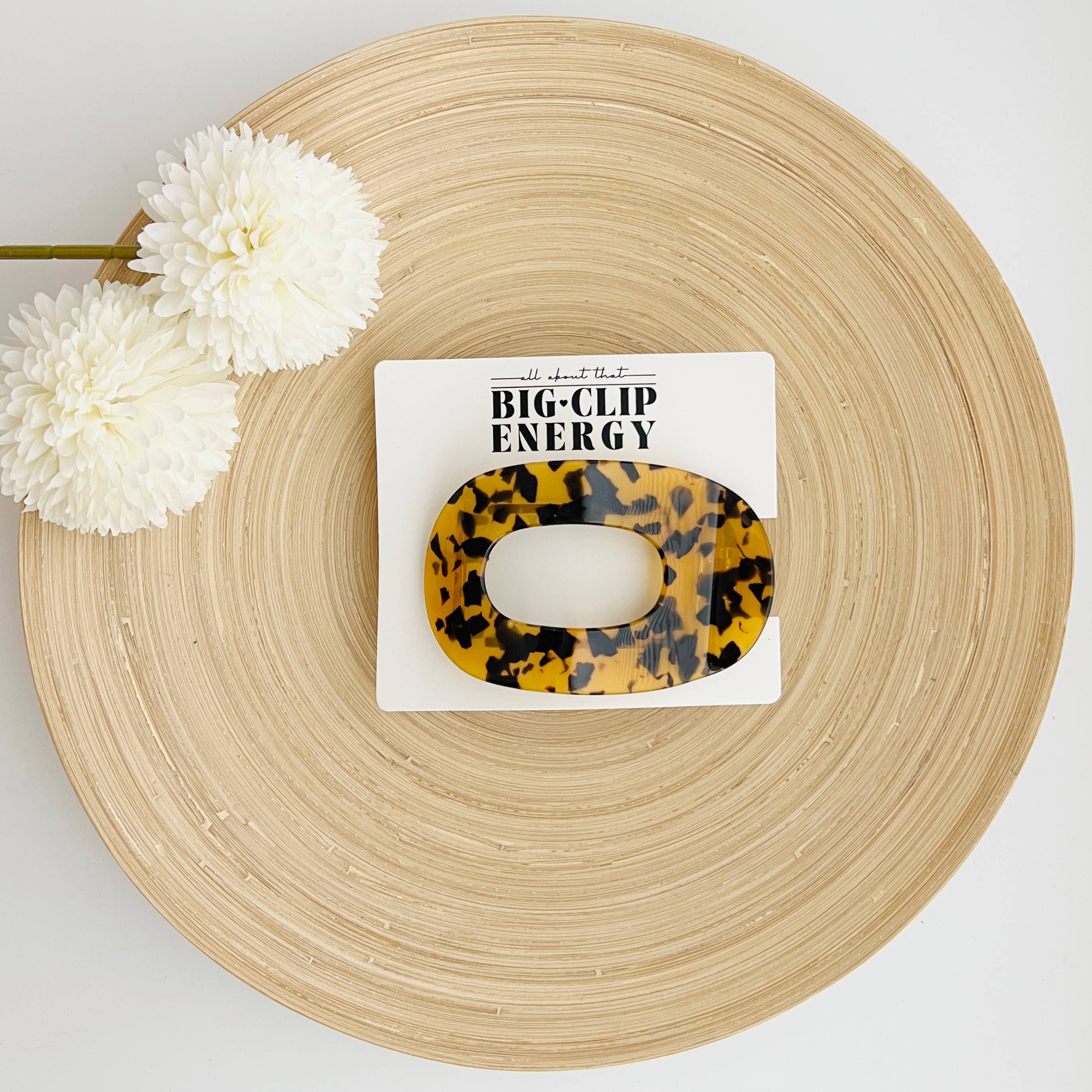 Large Flat Claw Clip | Big Clip Energy Flat Hair Claw