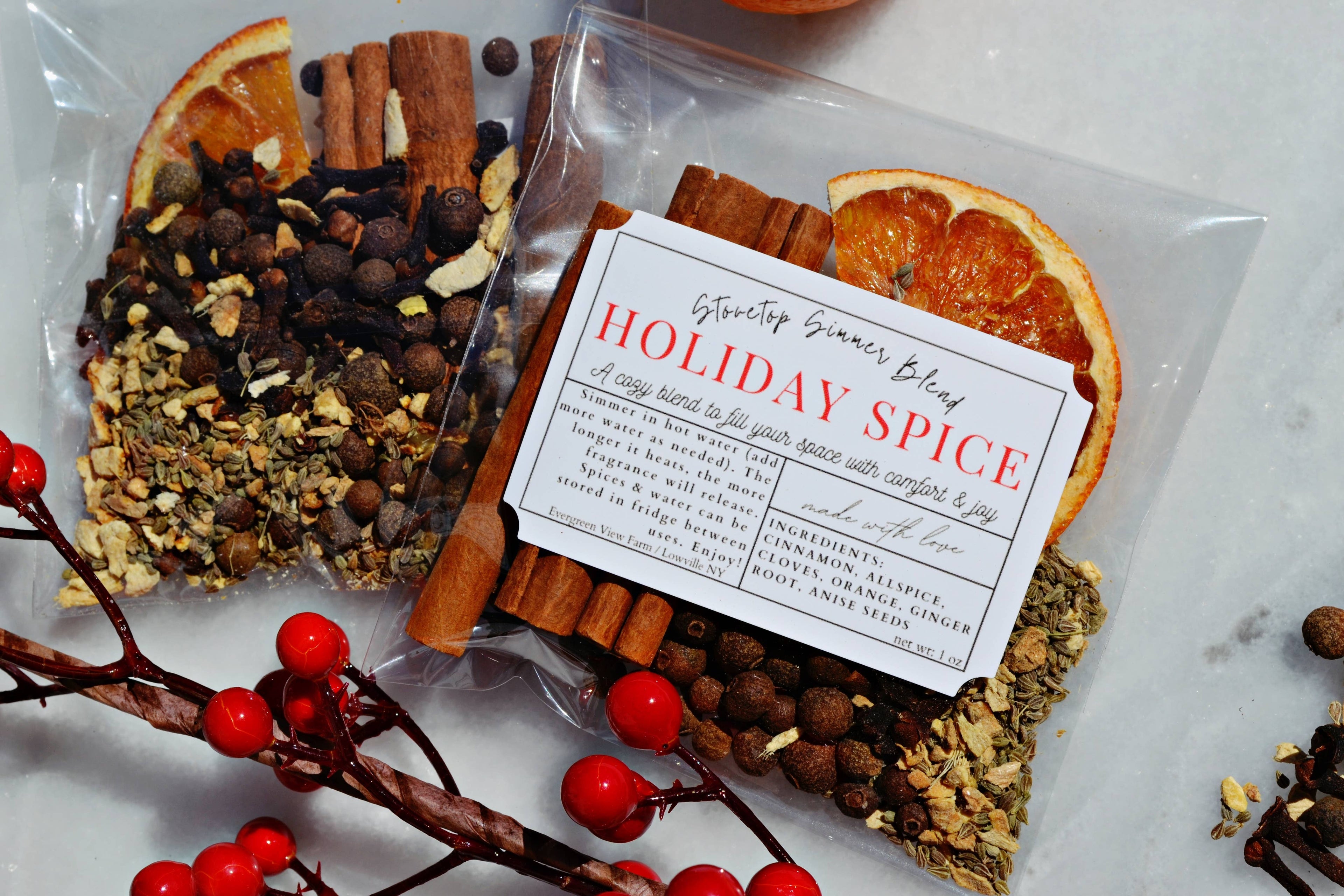 Simmer Stovetop Potpourri Holiday Spice Fall Christmas Blend