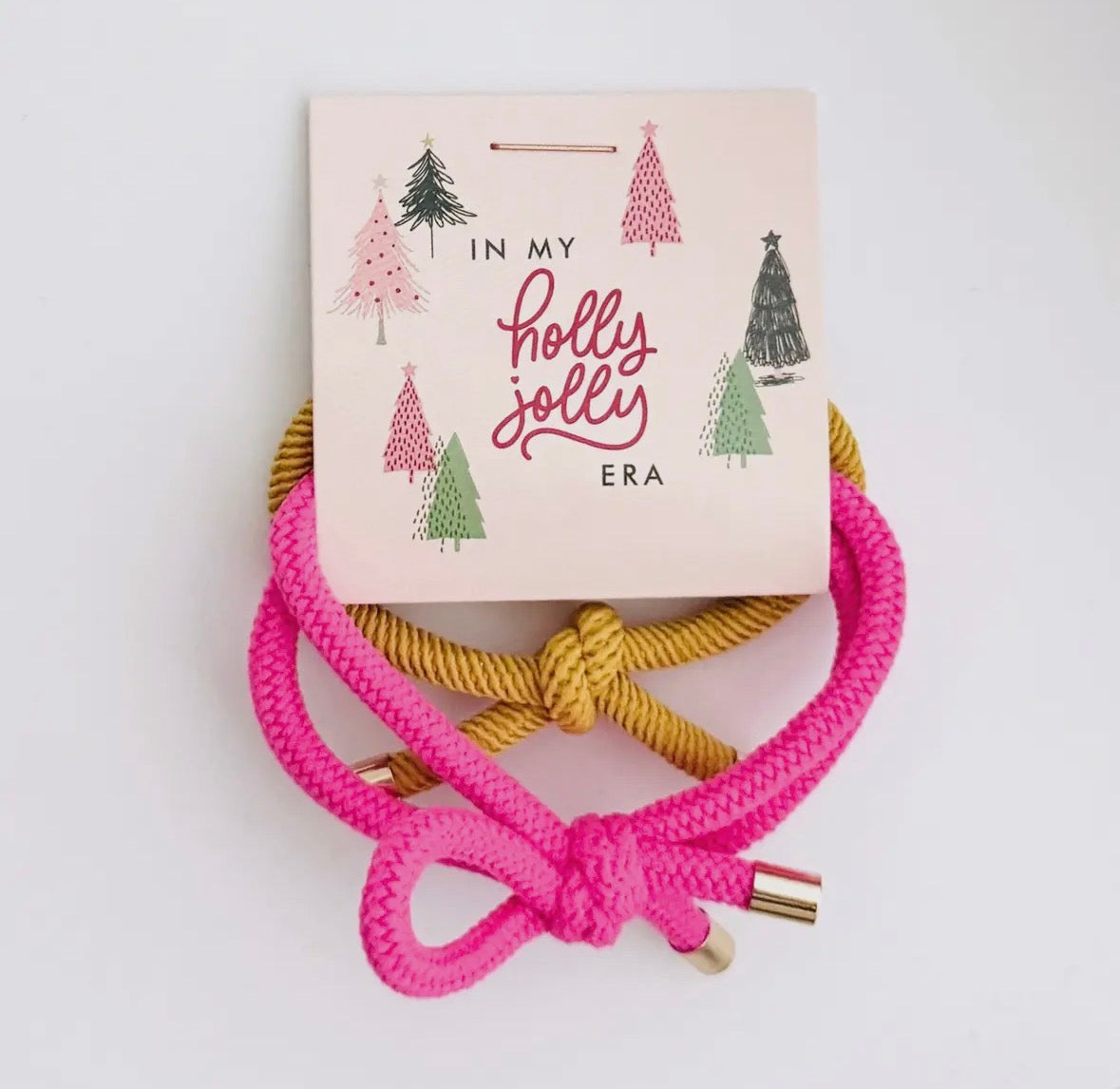 Christmas Hair Tie Stocking Stuffers