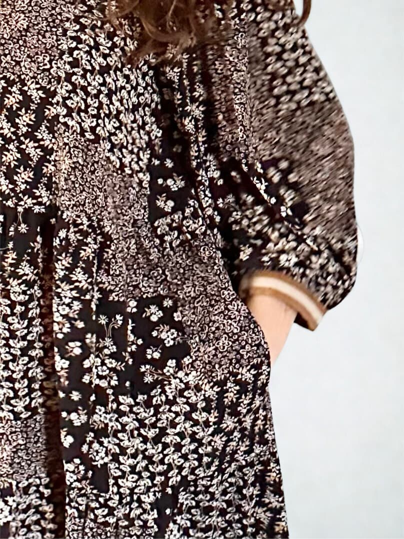Ditsy Floral Printed Dress